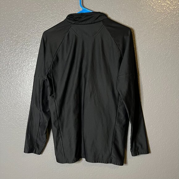 Black Performance 1/4 Zip Pullover Jacket - Size Large - Picture 2 of 7